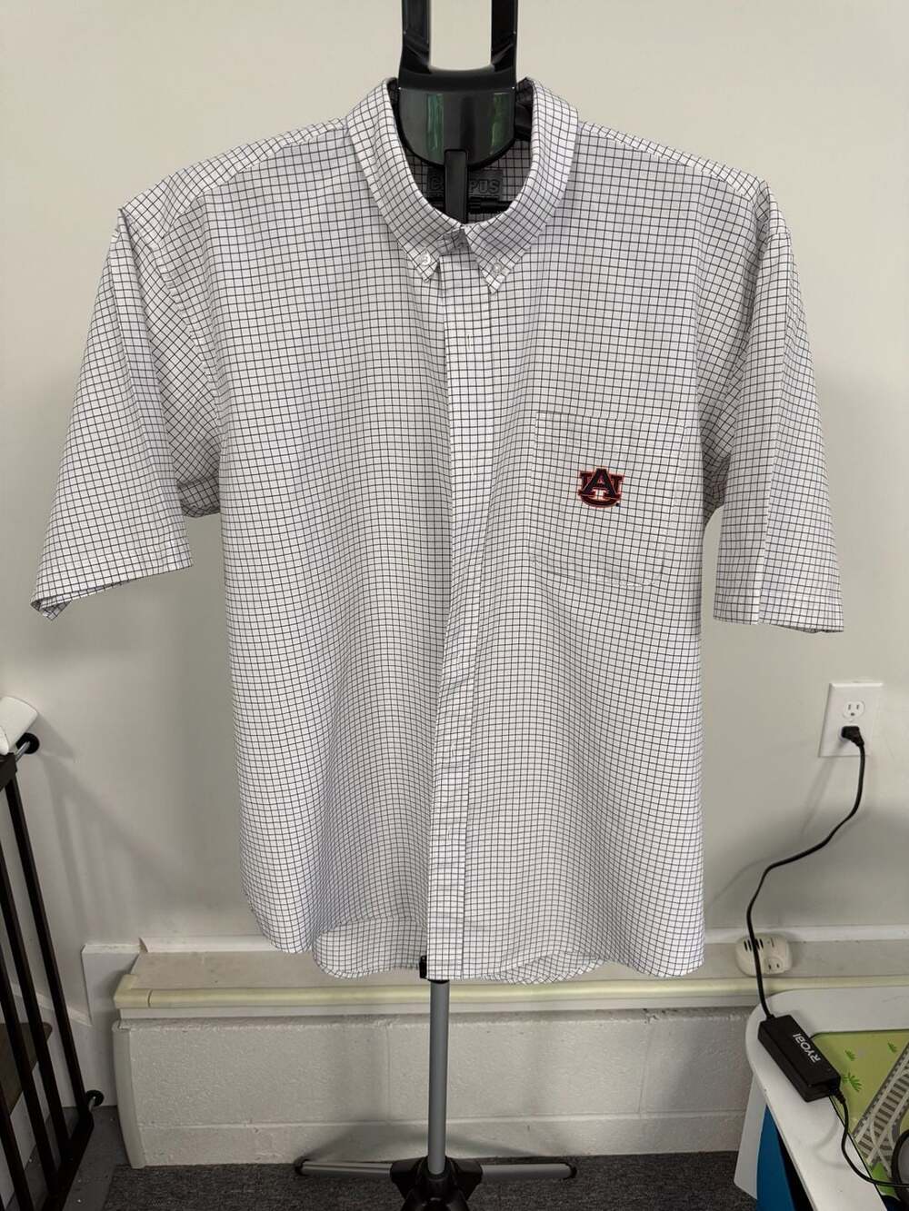 Campus Specialties Auburn University Tigers Short Sleeve Button-Down Shirt XXL